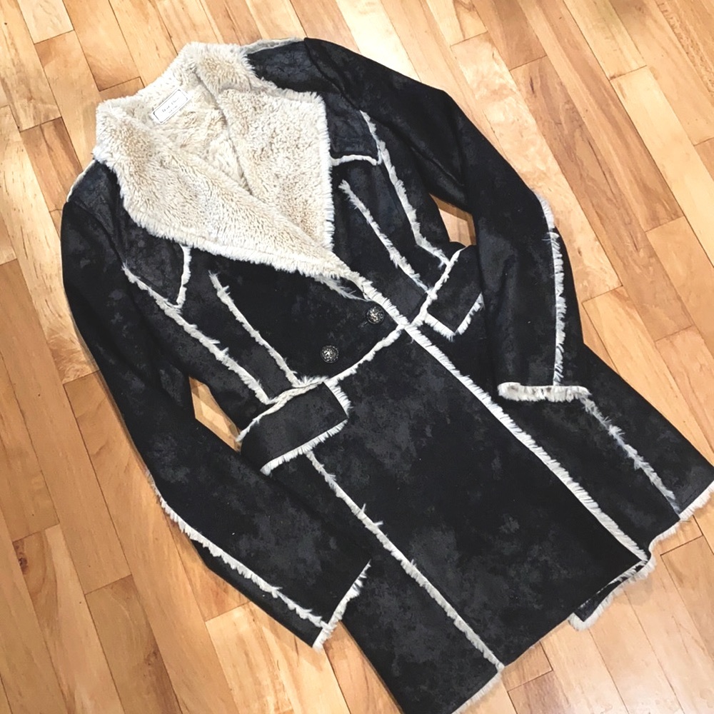 OOAK Vegan Shearling Coat